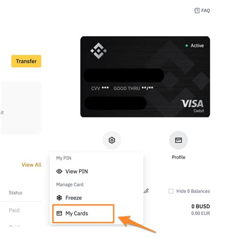 binance virtual card